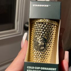 Starbucks Gold Keychain! 2022. UNOPENED 
