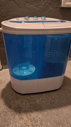 Mini portable washer & spiner