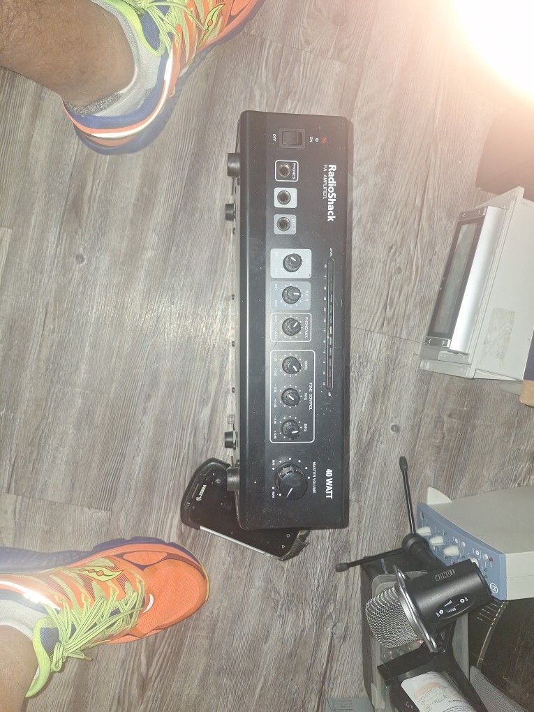 Radioshack P.a. Amplifier