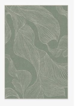 Ruggable Sana Sage Green Rug washable rug 6x9