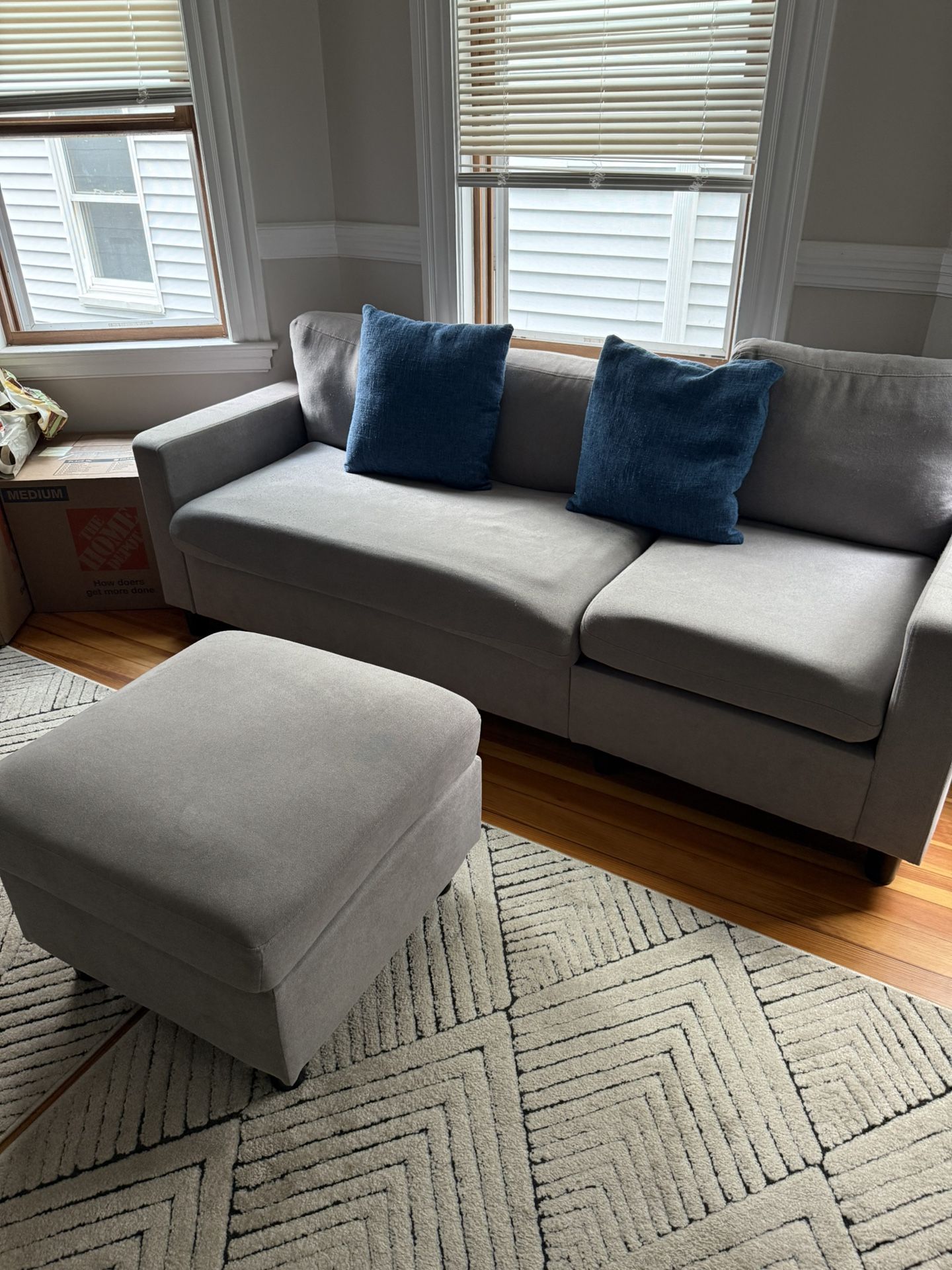 Couch And Ottoman