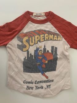 JUNK FOOD SUPERMAN TEE