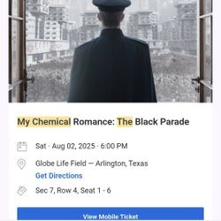 My Chemical Romance Tickets Arlington