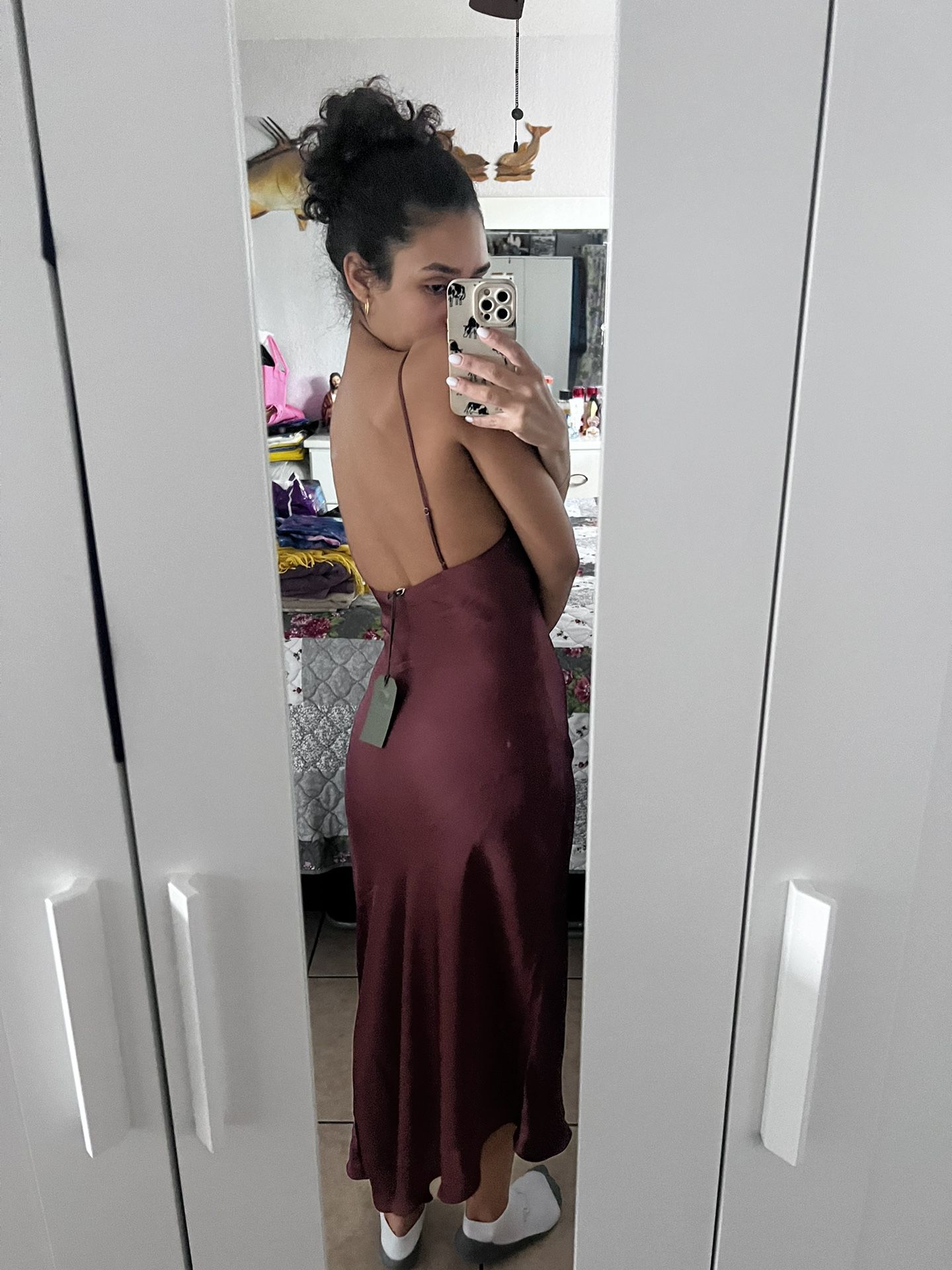 Allsaints Size 2 Mauve Purple Dress