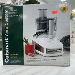 Cuisiniart food processor juicer head adapter brand new