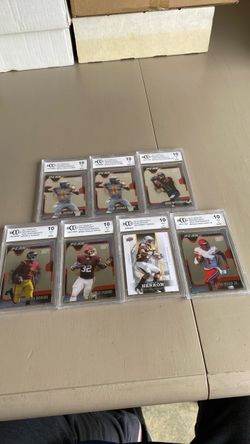 Beckett Graded Football Cards