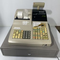 Sharp Electronic Cash Register 
