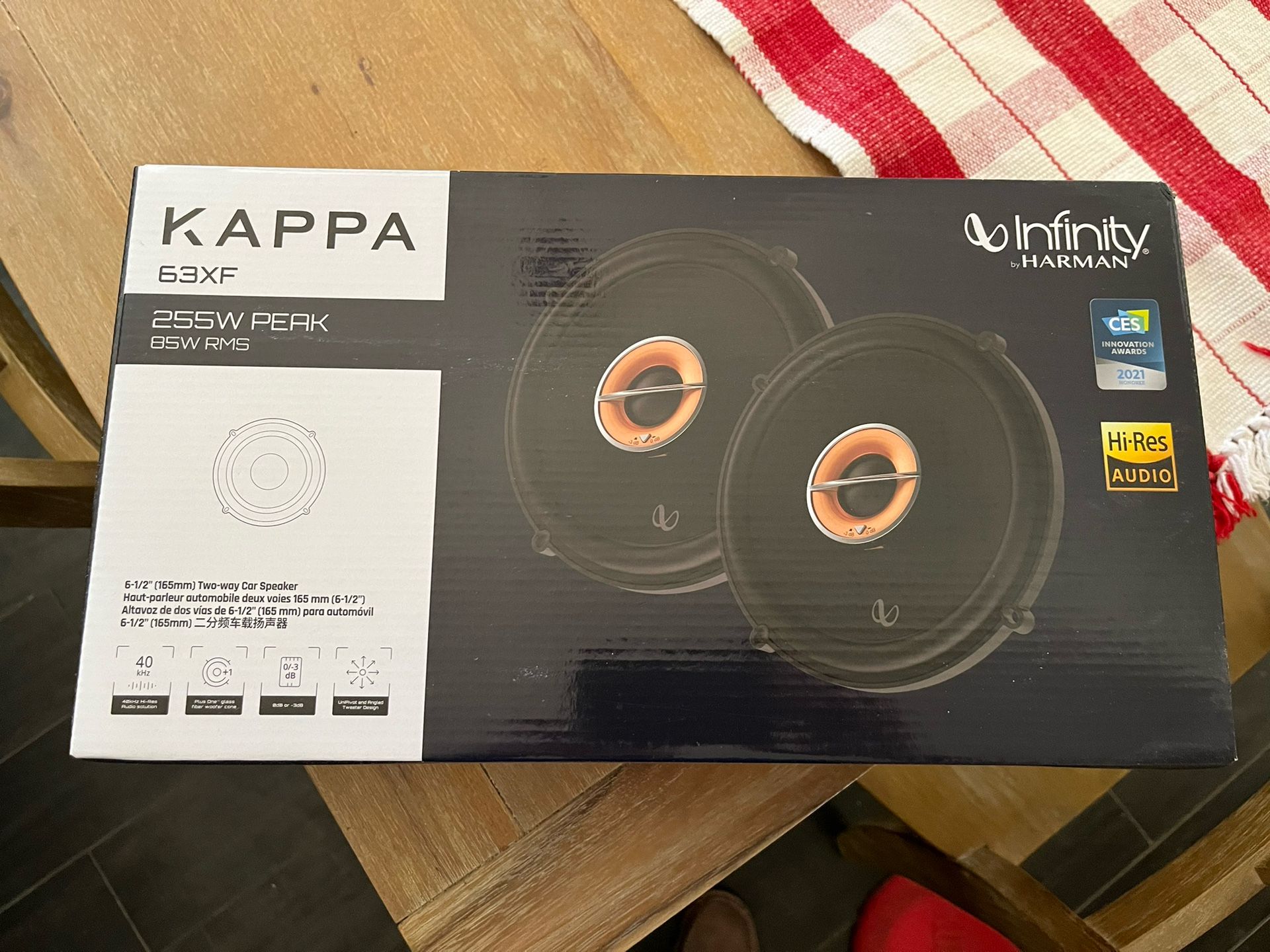 Infinity Kappa 6.5 Inch Speakers