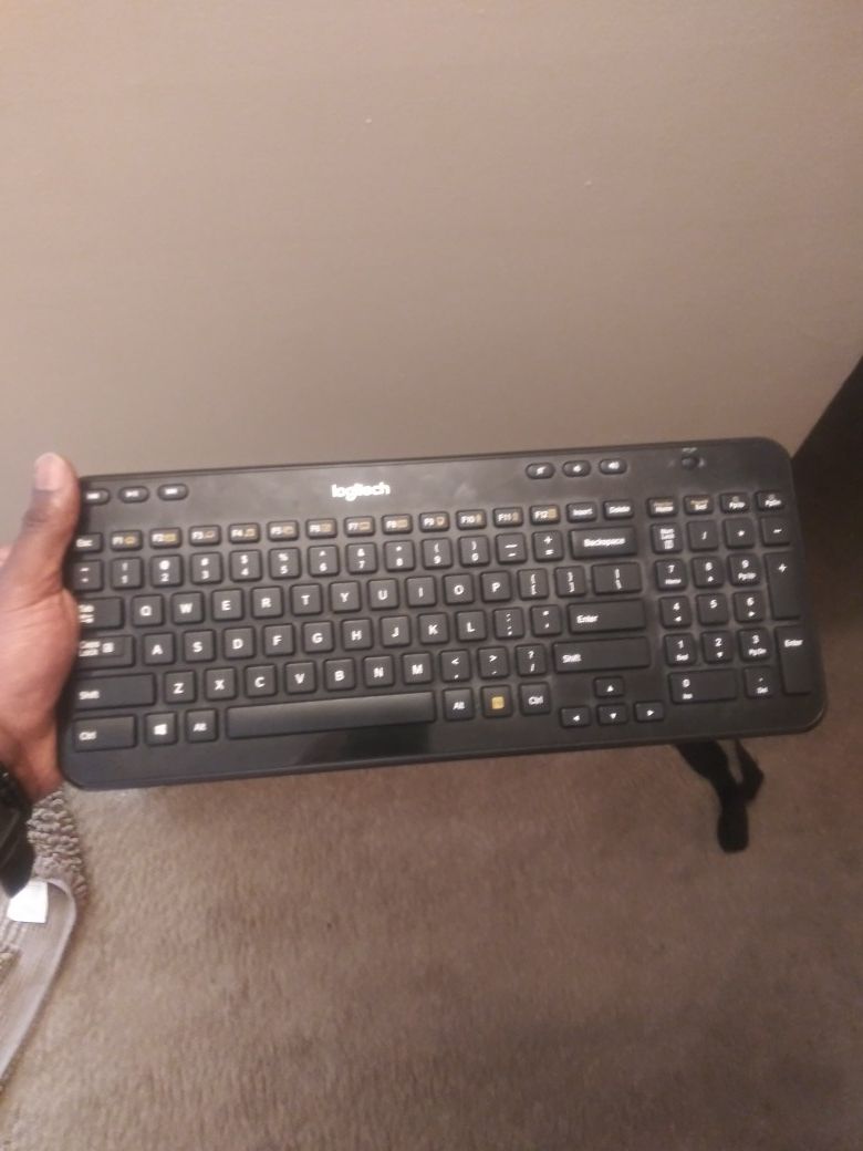 Logitech wireless keyboard