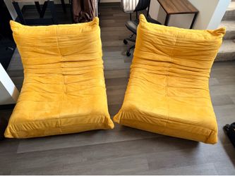 Large Bean Bag Chairs Set of 2