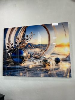 Cuadro acrilico 48” x 32” pulgadas