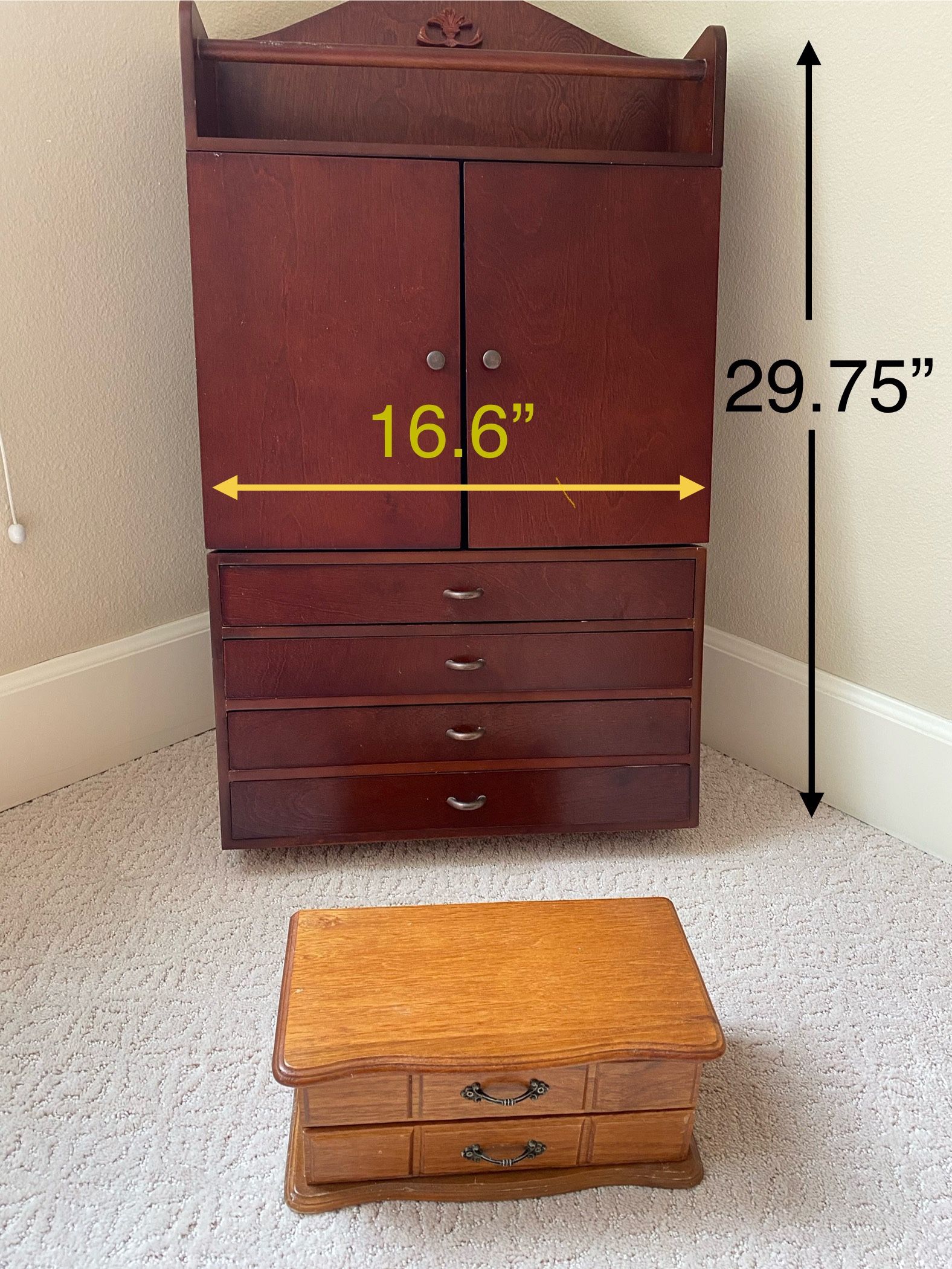 Wall Hang Jewelry Case