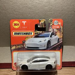 Matchbox / Tesla Model 3 / White