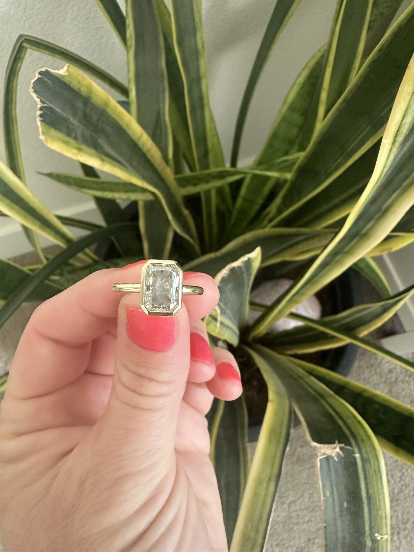 2 Carat Radiant Cut Lab Diamond