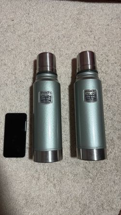 2 Stanley Classic Stainless Steel Vacuum Insulated Thermos Bottle