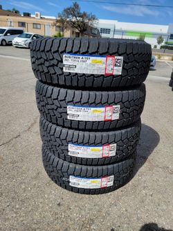 265 75 16 NEW TIRES TACOMA 4RUNNER TUNDRA SEQUOIA FRONTIER XTERRA COLORADO CANYON SILVERADO SIERRA F150 RAM