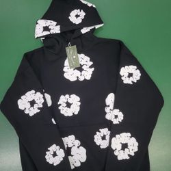 Denim Tears Hoodie Black And White