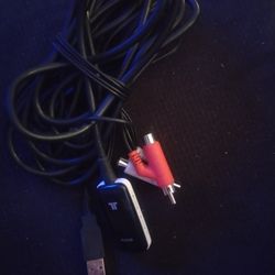 Tritton Kunai Headset In Line Control Cable with USB and AV Connectors)