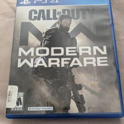 Call Of Duty Modern Warfare PS4