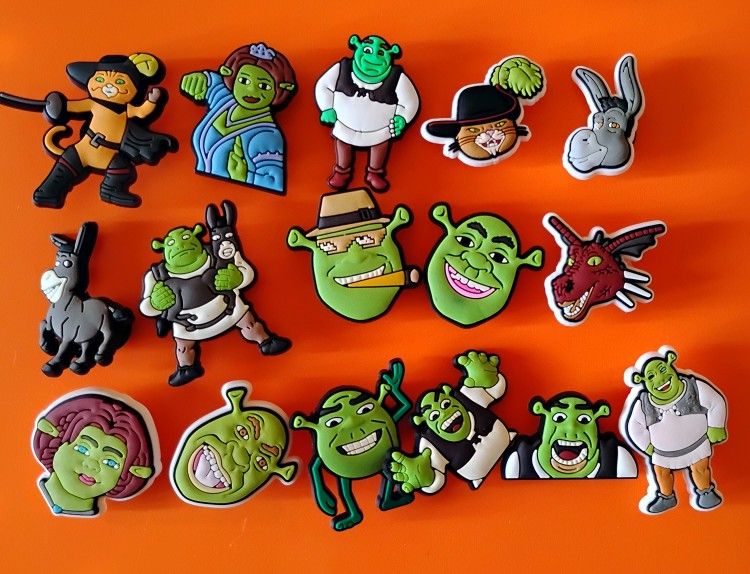 Shrek Jibbitz lot