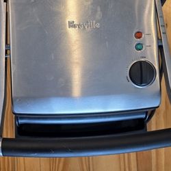 Breville BGR200XL Heavy Duty Stainless Steel Adjust Sandwich Grill Press.   s5