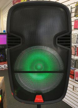 Ridgeway Bluetooth speaker comes with stand and microphone 3500 W very nice