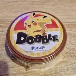Pokemon Dobble NEW Card Game Tin Metal Case Party Family Kids Nintendo Pikachu