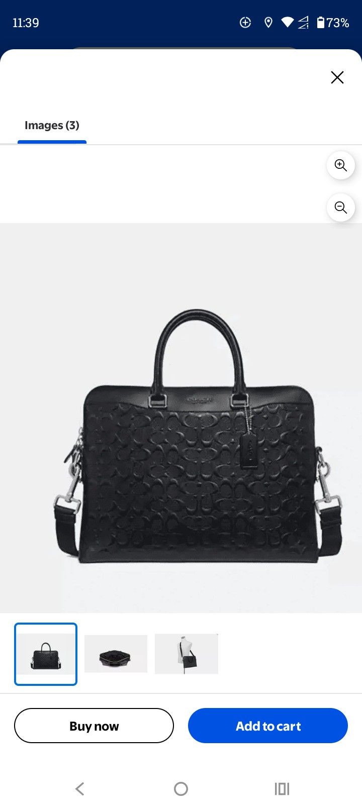 Coach Laptop Bag Rtl$400 Selling 175