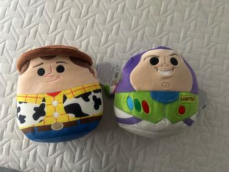 Toy Story Woody Buzz lightyear Squish-mallows Toy Plushies Kids