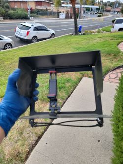 Fence mount for camera streaming baseball games