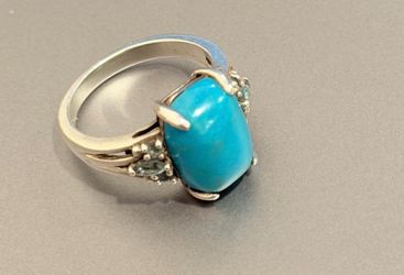 Women’s Ring, 925 Turquesa. Size 7
