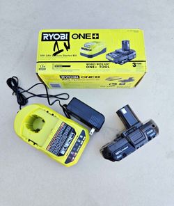 RYOBI 18V Battery 2.0 and Charger