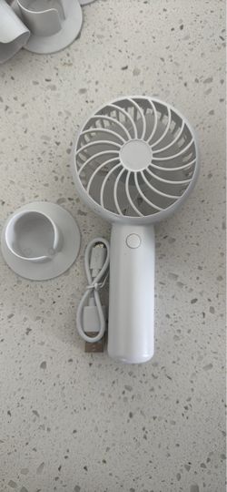 Handheld fan with charger (10 total)