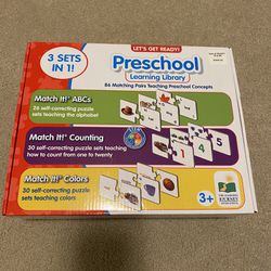 Preschool Match It Puzzle Cards