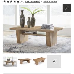 Coffee table NEW IN BOX