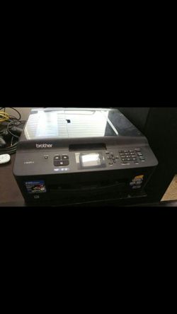 Brother all in one printer fax scanner copier