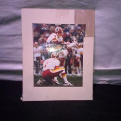 Mark Mosley 1982 Signed Autographed Picture MVP Of NFL
