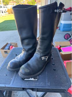 Carolina Steel Toed Motorcycle Boots