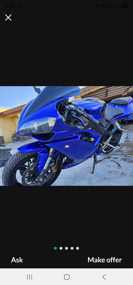 2008 Yamaha R1 Runs Excellent