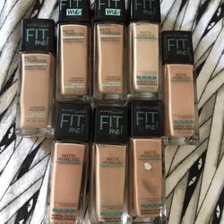 New Maybelline Fit Me Foundations 