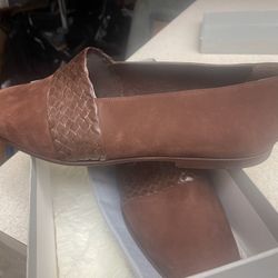 NEW VINTAGE Stephane Kelian brown suede dress shoes sz 12.5