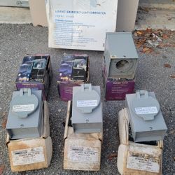 30 And 50 Amp Power Inlet Outdoor Box
And Emergency Exit 