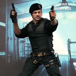 SYLVESTER STALLONE / BARNEY ROSS - THE EXPENDABLES 2 - HOT TOYS MMS194 1/6TH SCALE FIGURE - Or Best Offer