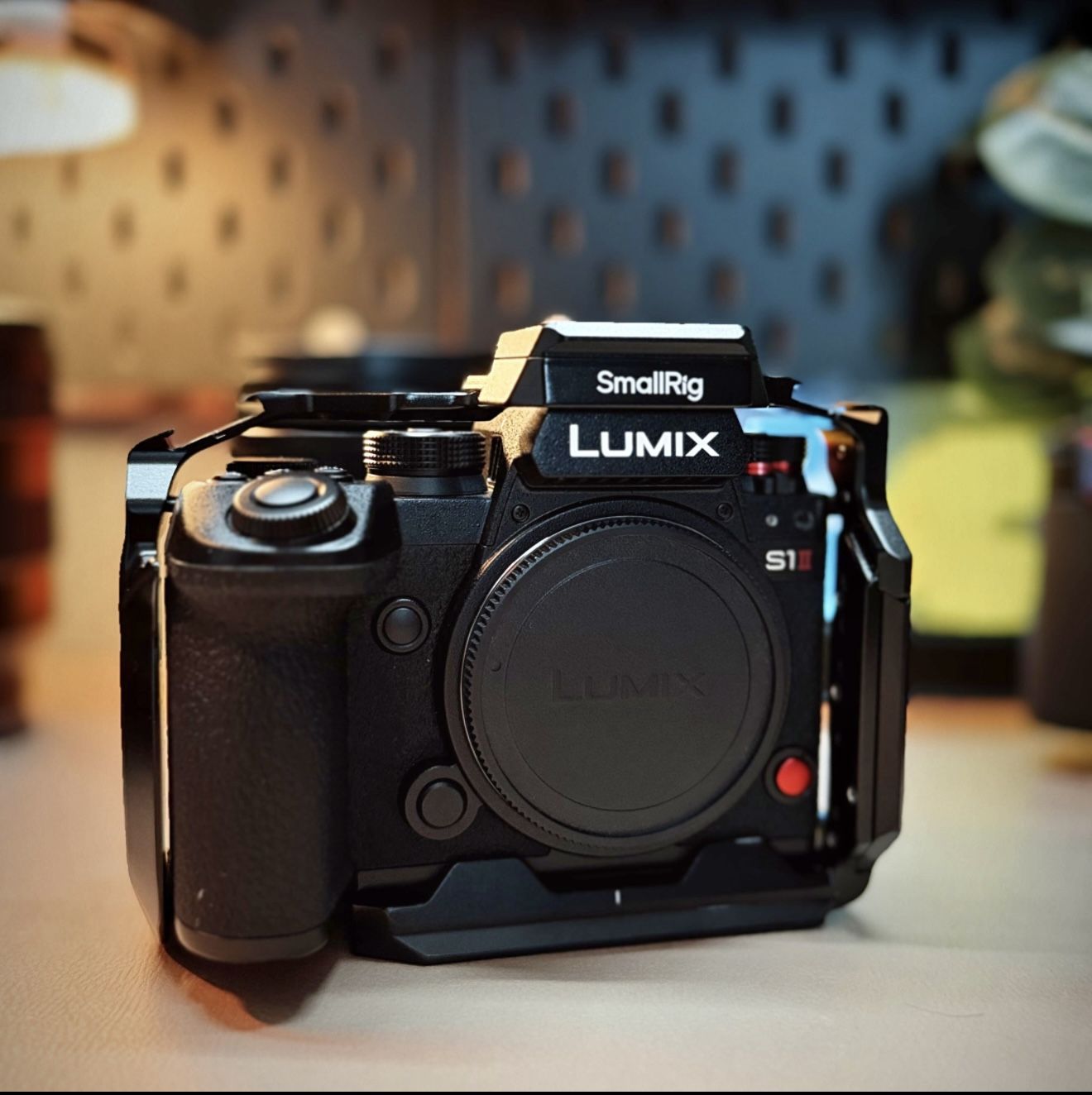 LUMIX S1II 6K FULL FRAME 24 Megapixel Mirrorless Camera with SmallRig Cage