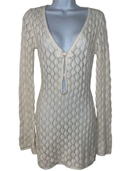 New Adorable Crotchet Dress Size M