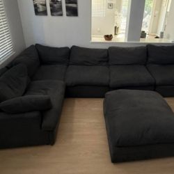 Modular Cloud Sectional with Recliners
