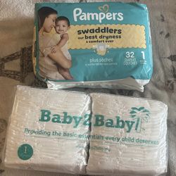 Size 1 Diapers 