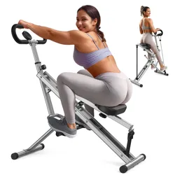 Sportsroyals Squat Machine with Resistance Bands
