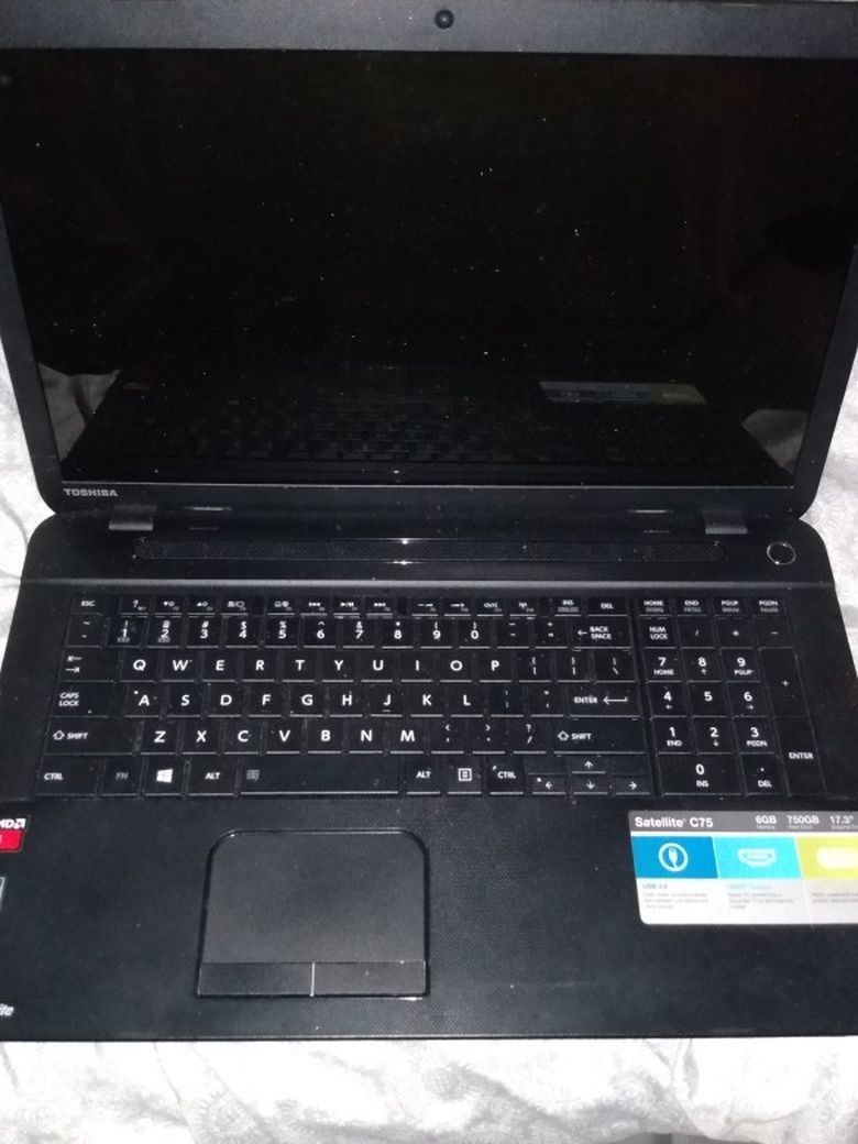 17" Toshiba Laptop