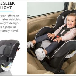 Evenflo Tribute LX 2-in-1 Convertible Car Seat – Lightweight & Travel-Friendly